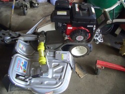 オーレック畦草刈機　WM736B